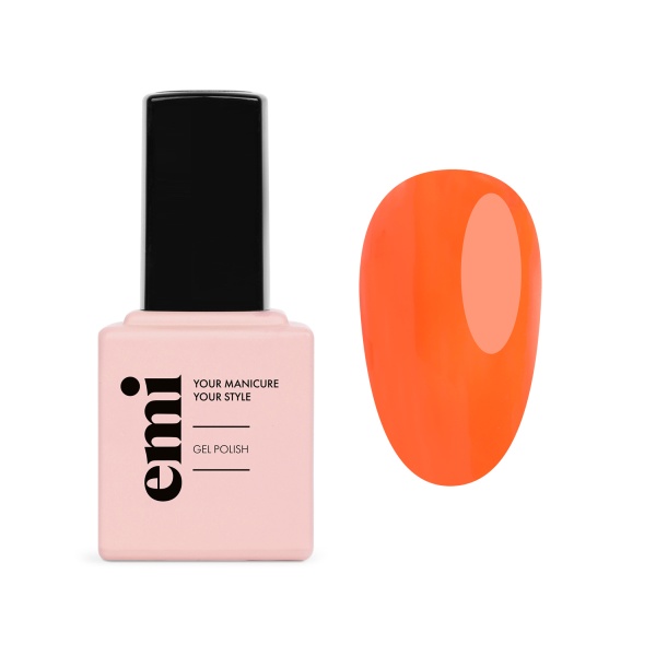 E.Mi Гель лак, №447 TV Сигнальный, 9 мл купить - 0