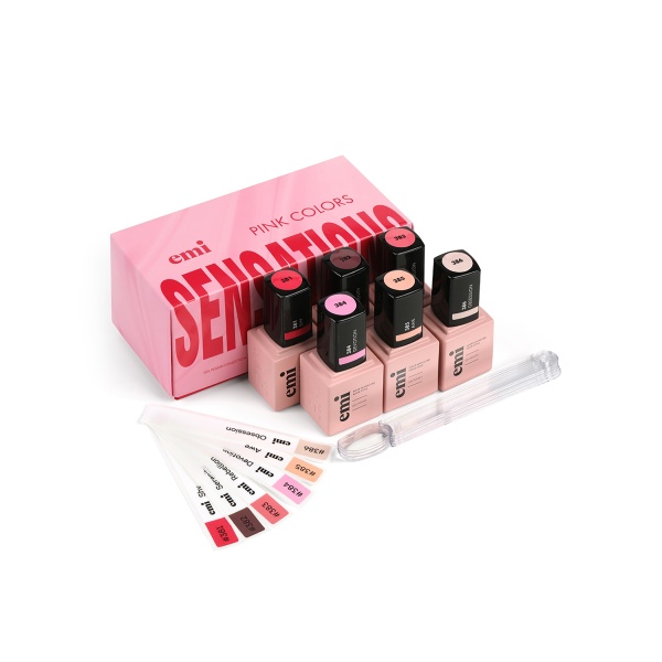 E.Mi Набор гель-лаков Sensations, 9 мл купить - 0