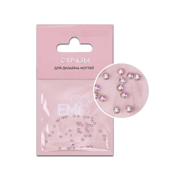 E.Mi Стразы №4 Голографика, 500 шт купить - 0