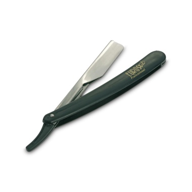 Eurostil Бритва парикмахерская опасная, складная, с пластиковой ручкой купить