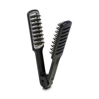 Eurostil Щетка-выпрямитель для волос, черная с серым купить