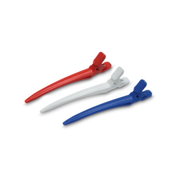 Eurostil Зажимы для волос пластмасовые, малые, 6 шт купить - 0