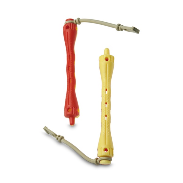 Eurostil Коклюшки для химзавивки волнистые, желто-красные, 12 шт купить - 0