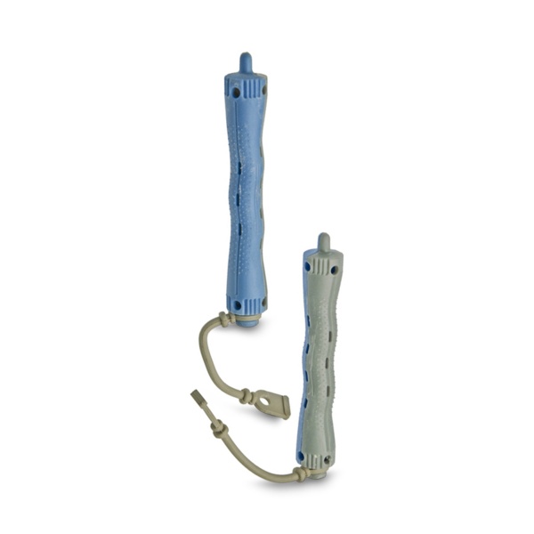 Eurostil Коклюшки для химзавивки волнистые, серо-голубые, 12 шт купить - 0