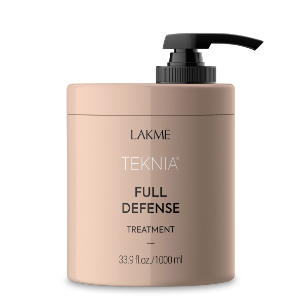 Lakme Маска увлажняющая восстанавливающая для комплексной защиты волос Teknia Full Defense Treatment, 1000 мл купить - 0