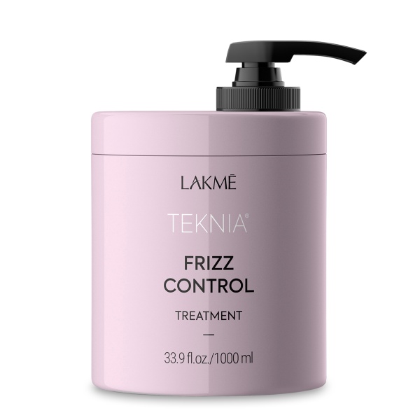 Lakme Маска дисциплинирующая для непослушных или вьющихся волос Teknia Frizz Control Treatment, 1000 мл купить - 0