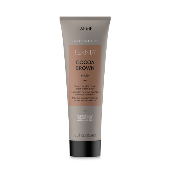 Lakme Маска для обновления цвета коричневых оттенков волос Teknia Refresh Cocoa Brown, 1000 мл купить - 0