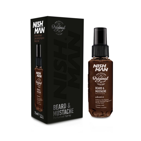 Nishman Парфюм для волос и бороды Beard&Mustache Parfum Adonis, 75 мл купить - 0