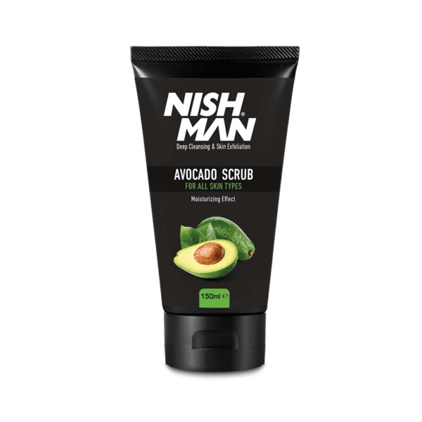 Nishman Скраб для лица Facial Scrub Avocado, 150 мл купить - 0