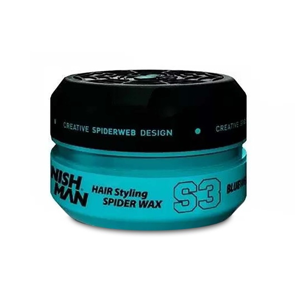 Nishman Воск для укладки волос Паутинка Aqua Spider Wax, S3 Blue Web, 100 мл купить - 0