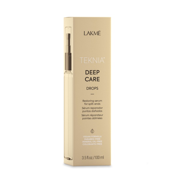 Lakme Лосьон восстанавливающий для сухих или поврежденных волос Teknia Deep Care Drops, 100 мл купить - 0