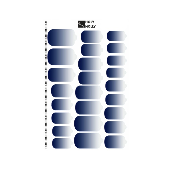 Holy Molly Пленки для дизайна ногтей Gradient Line, №09 купить - 0