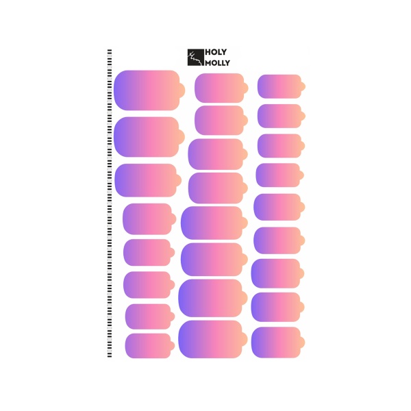 Holy Molly Пленки для дизайна ногтей Gradient Line, №11 купить - 0