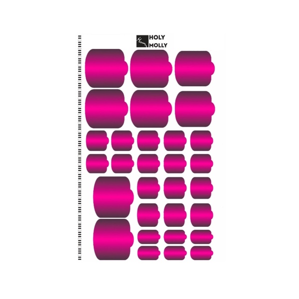Holy Molly Пленки для педикюра Mirror, №01 купить - 0