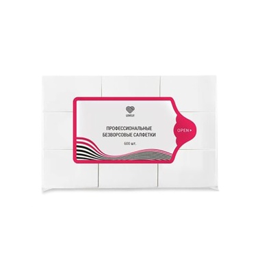 Lovely Безворсовые салфетки, белые, 600 шт купить