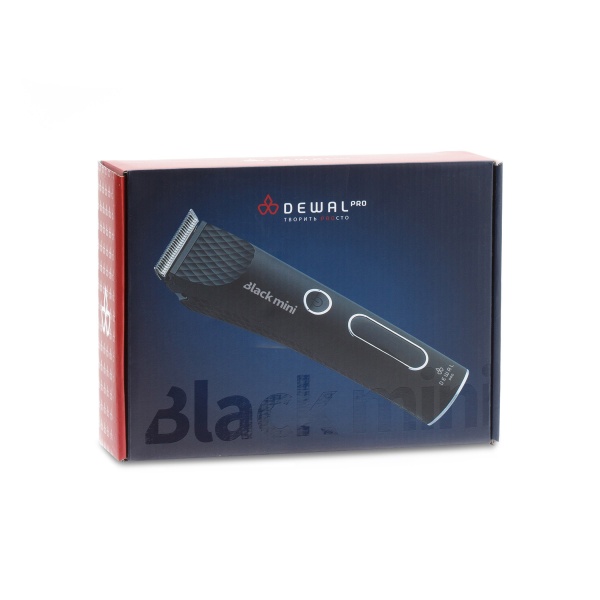 Dewal Pro Машинка для стрижки окантовочная Black Mini, 5500 об\мин, Т-нож 37 мм, 0.3мм купить - 0