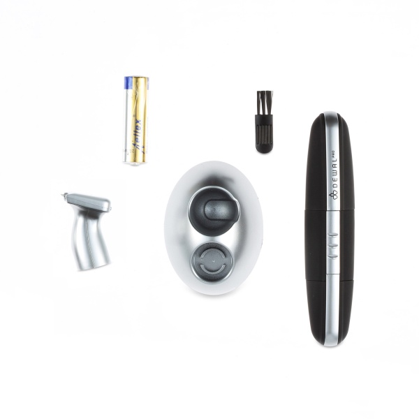 Dewal Pro Машинка для стрижки в носу и ушах, 2 ножевых блока, 1 мм, черная купить - 0