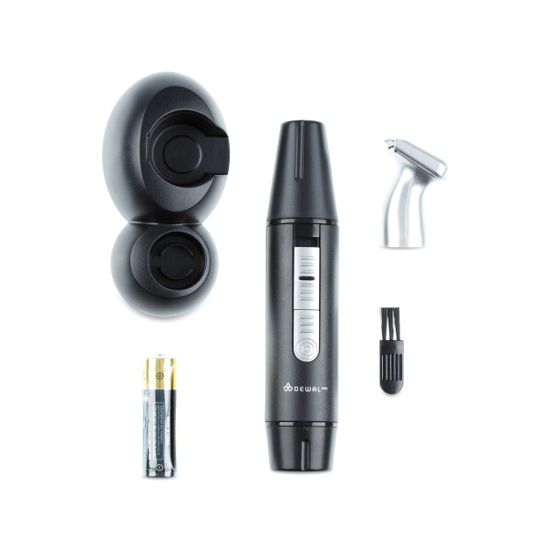 Dewal Pro Машинка для стрижки в носу и ушах Pro, 2 ножевых блока, 1 мм, черная купить - 0