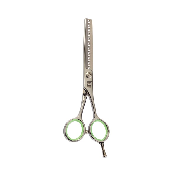 Dewal Pro Парикмахерские ножницы Profi Step, филировочные, 5.5″, 30 зубцов, салатовые купить - 0