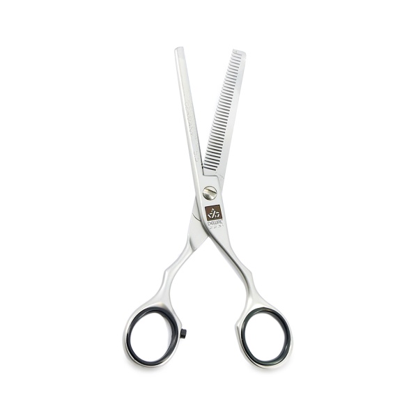 Dewal Pro Парикмахерские ножницы Basic Step, филировочные, 38 зубцов, 5.5″, черные купить - 0