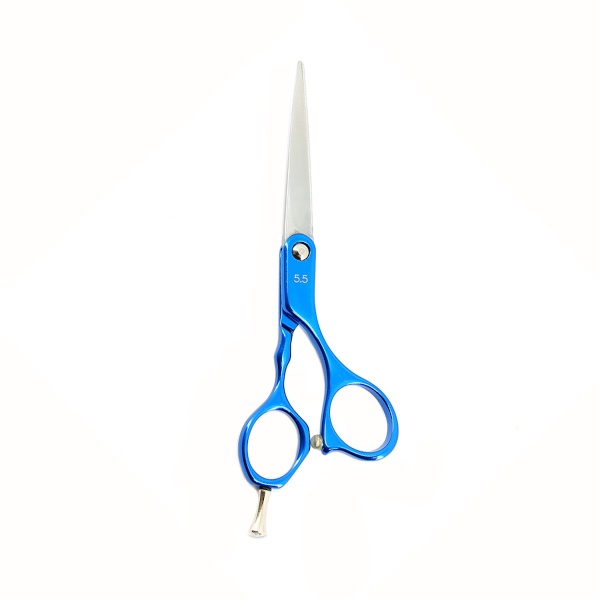 Dewal Pro Парикмахерские ножницы прямые Color Step, 5.5″, синие купить - 0