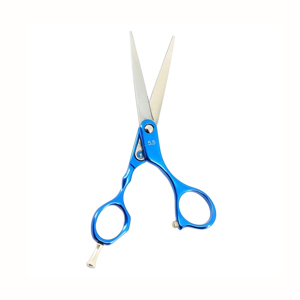 Dewal Pro Парикмахерские ножницы прямые Color Step, 5.5″, синие купить - 0