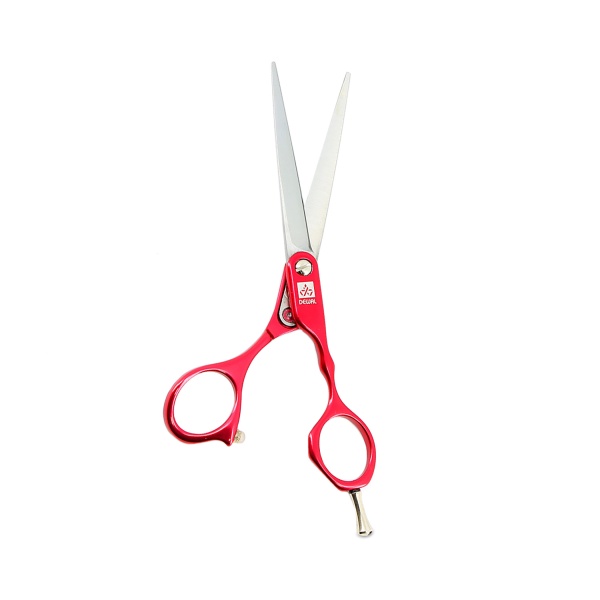 Dewal Pro Парикмахерские ножницы прямые Color Step, 5.5″, красные купить - 0