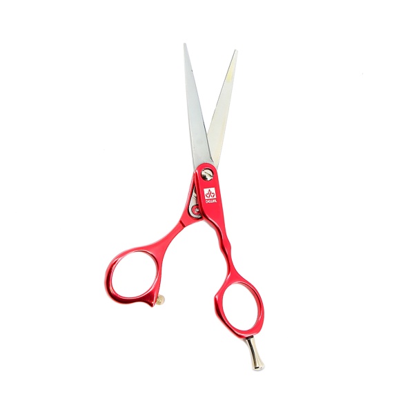 Dewal Pro Парикмахерские ножницы прямые Color Step, 6.0″, красные купить - 0