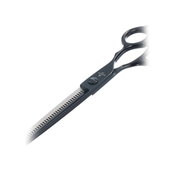 Dewal Pro Набор из двух парикмахерских ножниц, 7″, чёрного цвета в чехле купить - 0