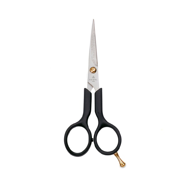 Dewal Pro Парикмахерские ножницы с микронасечками Easy Step, 6″, пластиковые ручки, чёрные купить - 0