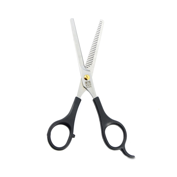 Dewal Pro Парикмахерские ножницы Easy Step, филировочные, 28 зубцов, 6.5″, чёрные купить - 0