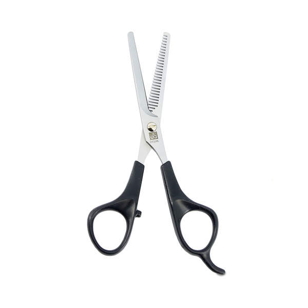 Dewal Pro Парикмахерские ножницы Easy Step, филировочные, 28 зубцов, 6.5″, чёрные купить - 0