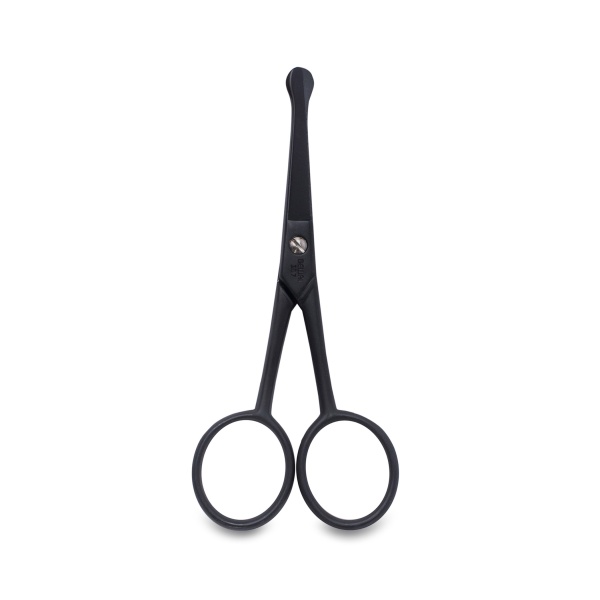 Dewal Pro Ножницы с закругленными кончиками Black Edition, черные матовые купить - 0