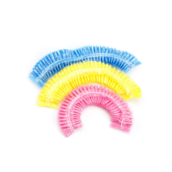 Dewal Pro Шапочка для процедур, цветная, одноразовая, 30 шт купить - 0