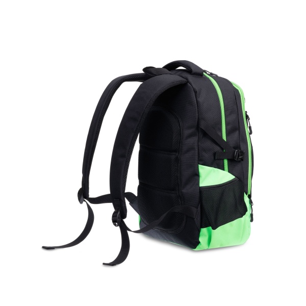 Dewal Pro Рюкзак Barber Style, черно-зеленый, полиэстер, 46 x 32 x 18 см купить - 0