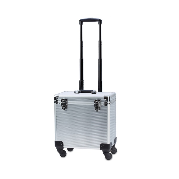 Dewal Pro Чемодан для парикмахерских инструментов, полимерный материал, серебристый, 38 x 22 x 44 см купить - 0