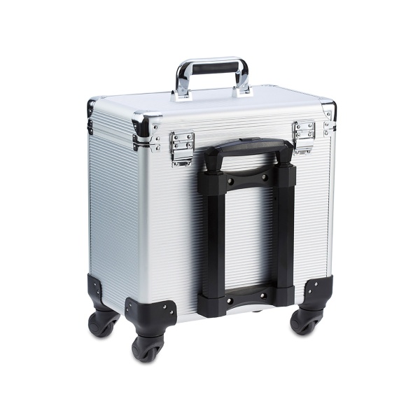 Dewal Pro Чемодан для парикмахерских инструментов, полимерный материал, серебристый, 38 x 22 x 44 см купить - 0
