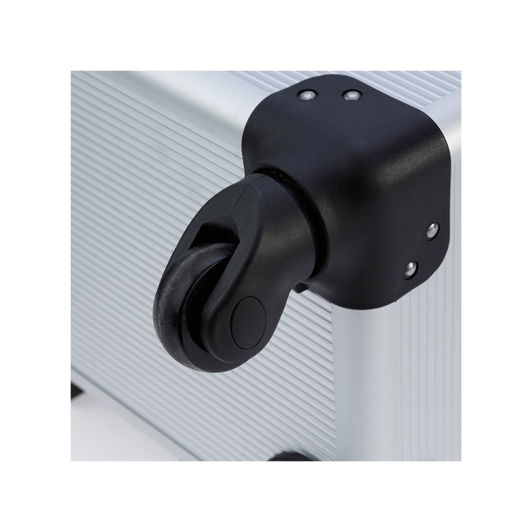 Dewal Pro Чемодан для парикмахерских инструментов, полимерный материал, серебристый, 38 x 22 x 44 см купить - 0