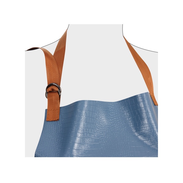 Dewal Pro Фартук мастера для окрашивания и стрижки, полиэстер, голубой, 68 х 78 см купить - 0