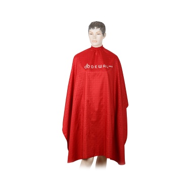 Dewal Pro Пеньюар для стрижки Логотип, полиэстер, 128 х 146 см, красный купить