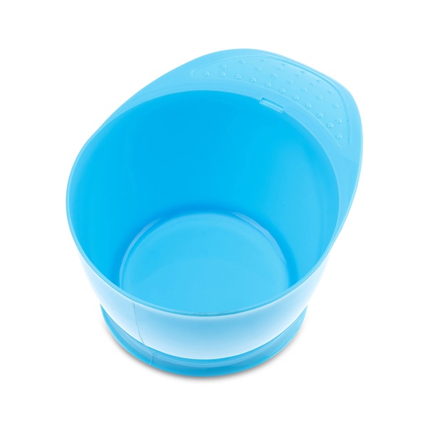 Dewal Pro Чаша для краски с ручкой и прорезиненной вставкой, голубая, 320 мл купить - 0