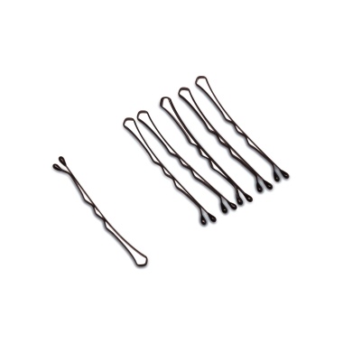 Dewal Pro Невидимки для волос, коричневые, волна, жесткие 50 мм, 500 гр купить