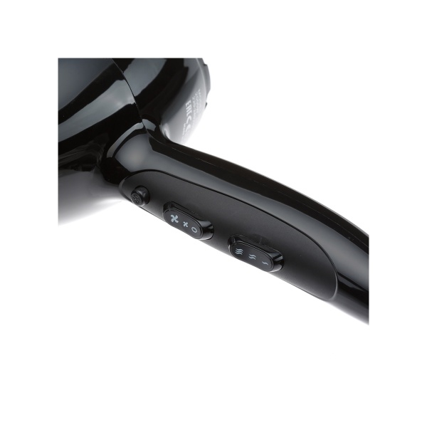 Dewal Pro Фен Simple, черный, 2000 Вт, ионизация, 2 нас, провод 3 м, 550 гр купить - 0