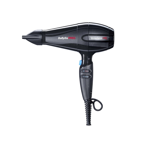 BaByliss Pro Фен Veneziano HQ, 2200 Вт, ионизация, 2 насадки купить - 0