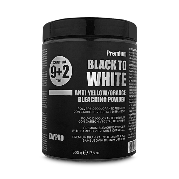 KayPro Обесцвечивающая пудра до 11 тонов Black to White, 500 гр купить - 0