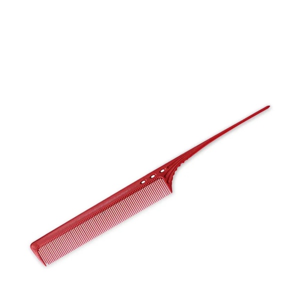 Y.S.Park Расческа супердлинная с хвостиком YS-106, красная купить - 0