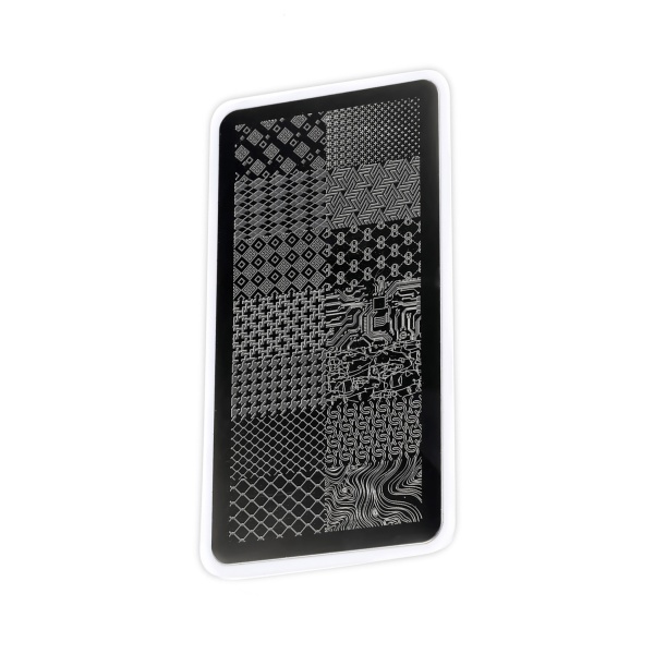 E.Mi Пластина для стемпинга, №03 Паттерны купить - 0