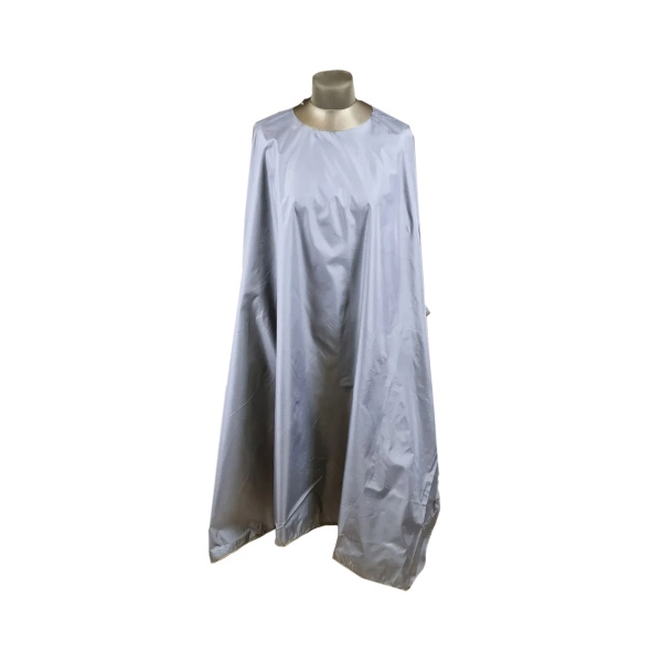 Melon Pro Пеньюар из мягкой матовой ткани с неопреновым воротником, на кнопках, 145 х 152 см, темно-серый купить - 0