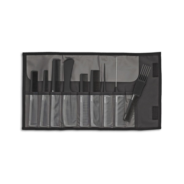 Jaguar Набор расчёсок a-Line Atlantic, антистатические, Black чёрный, 9 шт купить - 0