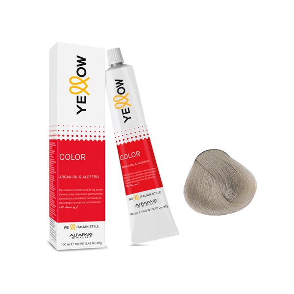 Yellow Professional Перманентная крем-краска YE Color, 10.01, 100 мл купить - 0